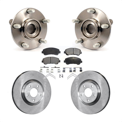 Kit de Rotor et plaquettes de frein, roulement de moyeu avant, pour Nissan Sentra SE-R Spec V avec 2.5