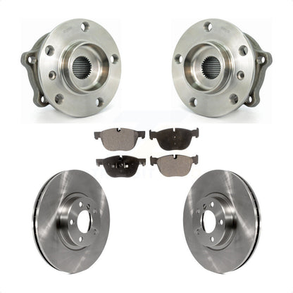 Ensemble de roulement de moyeu avant, Rotor de frein et Kit de plaquettes pour BMW X5 X6 M12 X 1.5 Threa