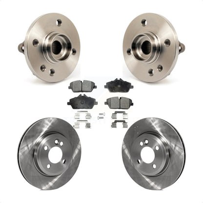 Kit de rotors et plaquettes de frein à disque, ensemble de roulements de moyeu avant pour Mini Cooper