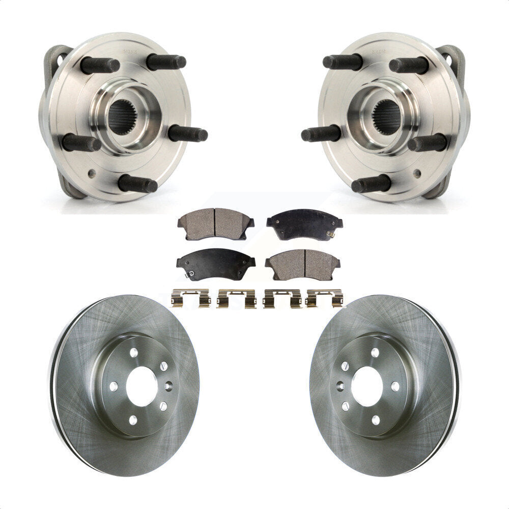 Kit de plaquettes de Rotor de frein à disque, ensemble de roulements de moyeu avant pour Chevrolet Cruze Limite