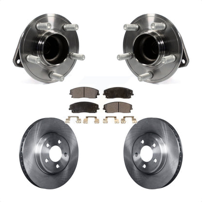 Kit de plaquettes de Rotor de frein, roulement de moyeu avant, pour Dodge Charger Chrysler 300 Challenge