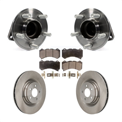 Kit de plaquettes de Rotor de frein à disque, ensemble de roulements de moyeu avant pour Dodge Challenger Charge