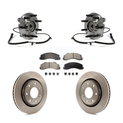 Kit de rotors et plaquettes de frein à disque, ensemble de roulements de moyeu avant, pour Ford F-150
