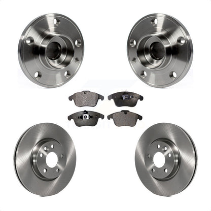 Ensemble de roulement de moyeu avant, Rotor de frein et Kit de plaquettes pour Volvo XC70 S60 V60 S80 V7