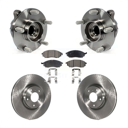 Kit de plaquettes de Rotor de frein, roulement de moyeu avant, pour INFINITI EX35 Nissan 370Z G35 QX50 M3