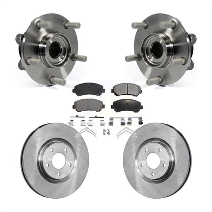 Kit de rotor et plaquettes de frein à disque, roulement de moyeu avant, pour Nissan Juke Nismo R 2014 – 2017
