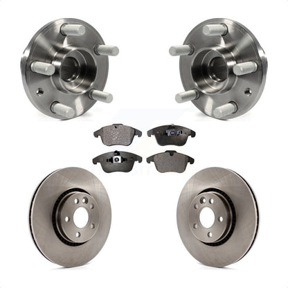 Kit de plaquettes de Rotor de frein à disque, ensemble de roulements de moyeu avant pour Land Rover LR 2008 – 2015