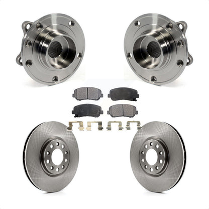 Kit de plaquettes de Rotor de frein à disque, ensemble de roulements de moyeu avant pour Chrysler 200 Dodge Dar