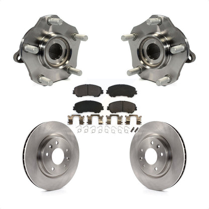 Kit de rotor et de plaquettes de frein, ensemble de roulements de moyeu avant, pour Nissan Rogue Sport Qashqa