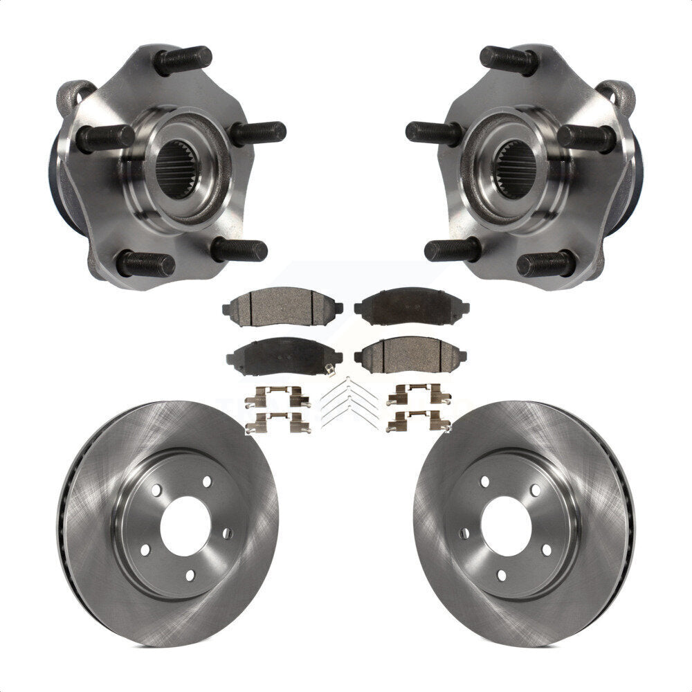 Kit de plaquettes de Rotor de frein à disque, roulement de moyeu avant, pour Nissan NV200 LEAF Chevrolet Cit