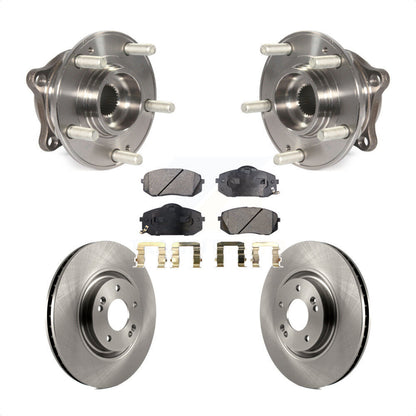 Kit de plaquettes de Rotor de frein à disque, roulement de moyeu avant, pour Hyundai Tucson Sonata Kia Cadenz