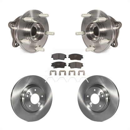 Ensemble de roulement de moyeu avant, Rotor de frein et Kit de plaquettes pour Hyundai Tucson Kia Sportag