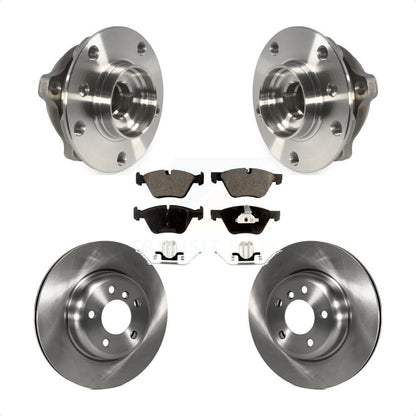 Kit de rotors et plaquettes de frein à disque, ensemble de roulements de moyeu avant, pour BMW 528i xDrive