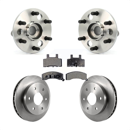 Kit de Rotor et de plaquettes de frein, roulement de moyeu avant, pour Chevrolet K2500 Suburban K1500 GM
