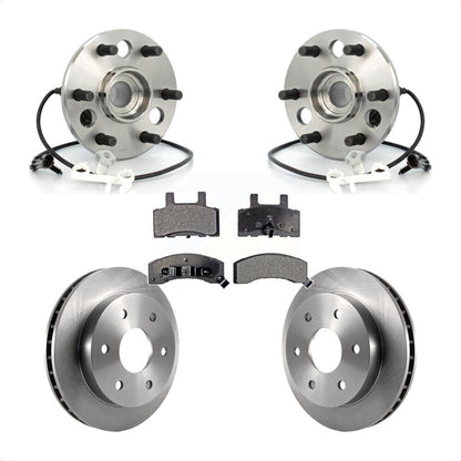 Kit de Rotor et de plaquettes de frein à disque, roulement de moyeu avant, pour Chevrolet GMC Tahoe Yukon K250