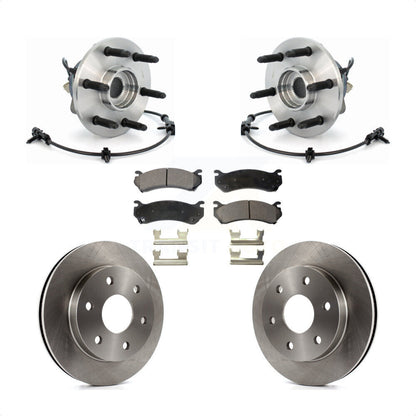 Kit de plaquettes de Rotor de frein, roulement de moyeu avant, pour Chevrolet GMC Silverado 1500 Sierra X