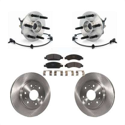 Kit de Rotor et plaquettes de frein, roulement de moyeu avant, pour Chevrolet GMC Silverado 1500 Sierr
