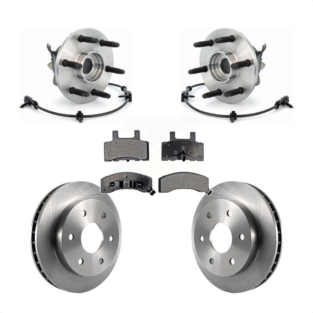 Kit de plaquettes de Rotor de frein, roulement de moyeu avant, pour Chevrolet Tahoe 4WD 00 avec 5,3l/4,8