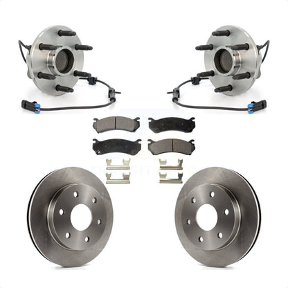 Kit de Rotor et plaquettes de frein à disque, roulement de moyeu avant, pour Chevrolet Astro GMC Safari RW