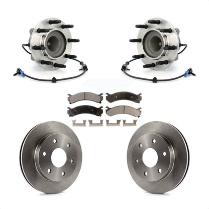 Kit de plaquettes de Rotor de frein, roulement de moyeu avant, pour Chevrolet Express 2006 GMC Savan 2500