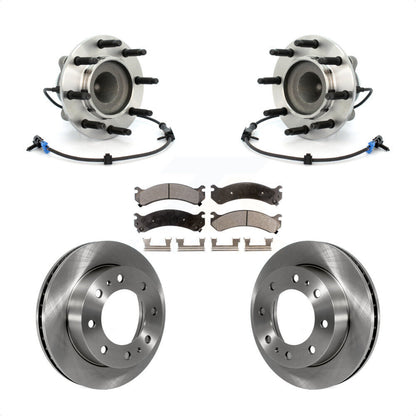 Kit de plaquettes de Rotor de frein, roulement de moyeu avant, pour Chevrolet GMC Express 2500 Savana 350