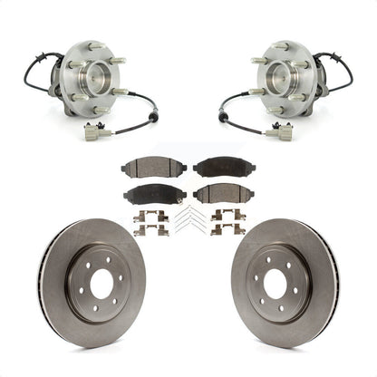 Kit de plaquettes de Rotor de frein à disque, roulement de moyeu avant, pour Nissan Frontier Pathfinder Xterr