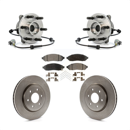 Kit de plaquettes de Rotor de frein à disque, roulement de moyeu avant, pour Nissan Frontier Pathfinder Xterr
