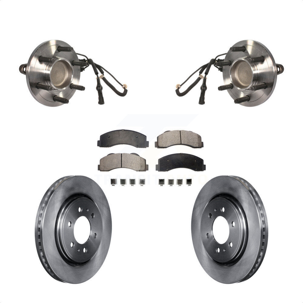Kit de plaquettes de Rotor de frein, roulement de moyeu avant, pour Ford Expedition Lincoln Navigator RW