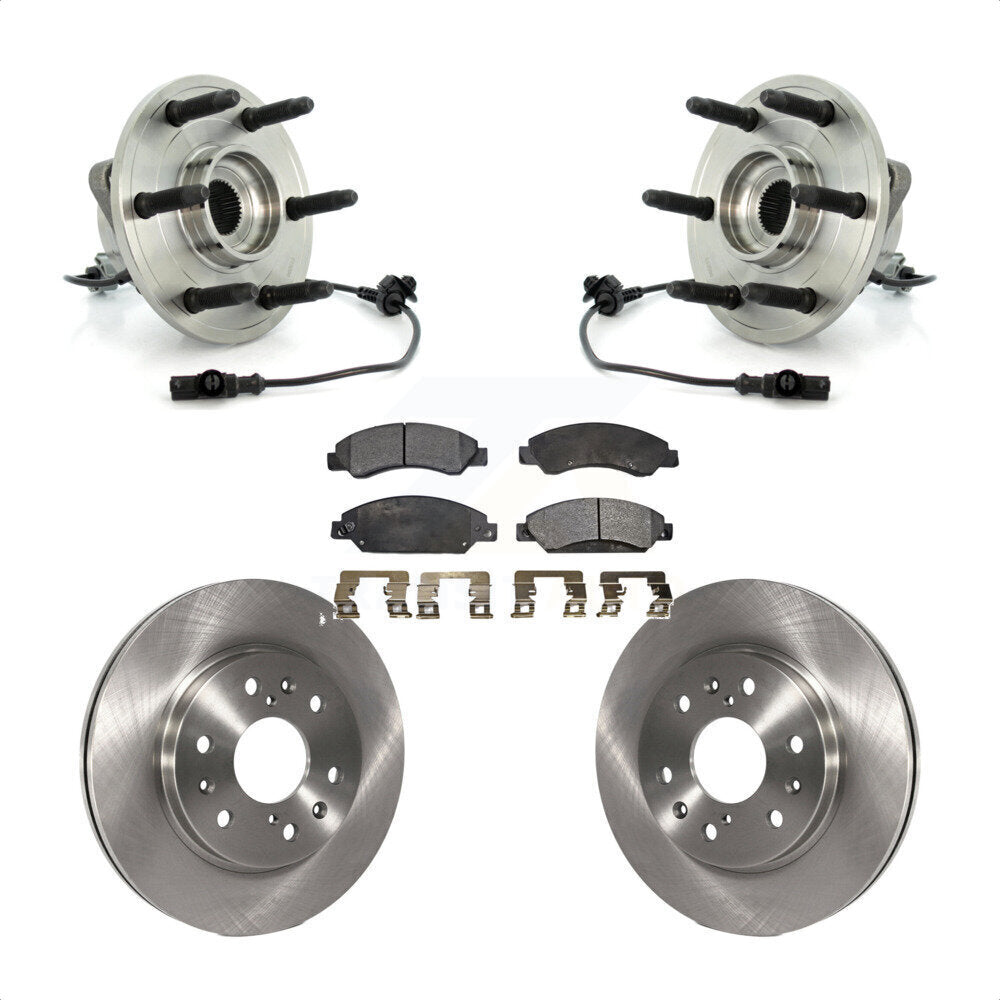 Kit de plaquettes de Rotor de frein, roulement de moyeu avant, pour Chevrolet Avalanche Cadillac GMC Taho