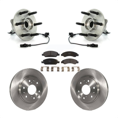 Kit de plaquettes de Rotor de frein, roulement de moyeu avant, pour Chevrolet GMC Sierra 1500 Silverado X