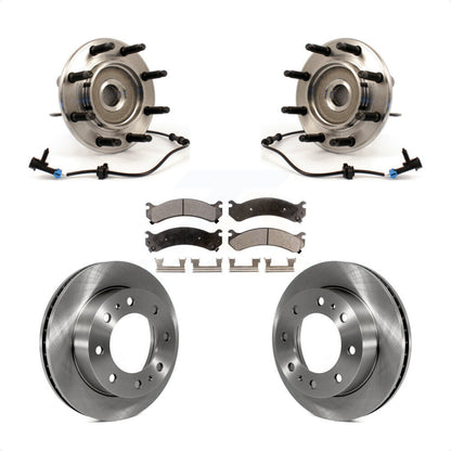 Kit de plaquettes de Rotor de frein, roulement de moyeu avant, pour Chevrolet GMC Sierra 2500 HD Silverad