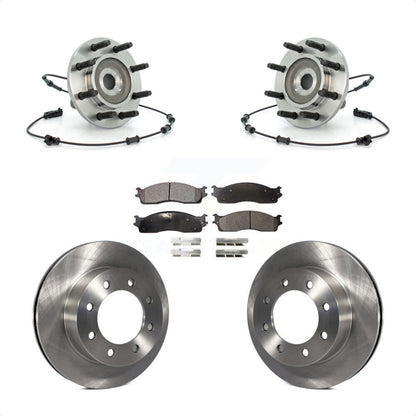 Kit de plaquettes de Rotor de frein à disque, ensemble de roulements de moyeu avant pour Dodge Ram 1500 3500 250