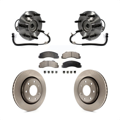 Kit de rotors et plaquettes de frein à disque, ensemble de roulements de moyeu avant, pour Ford F-150