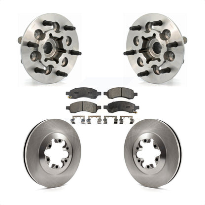 Kit de plaquettes de Rotor de frein, ensemble de roulements de moyeu avant, pour Chevrolet Colorado GMC Canyo