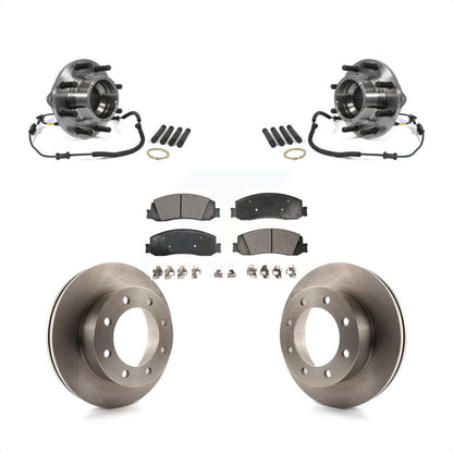Kit de Rotor et plaquettes de frein à disque, roulement de moyeu avant, pour Ford F-350 Super Duty 4W 2012