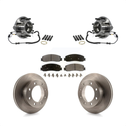 Kit de Rotor et plaquettes de frein à disque, roulement de moyeu avant, pour Ford F-350 Super Duty 4W 2011