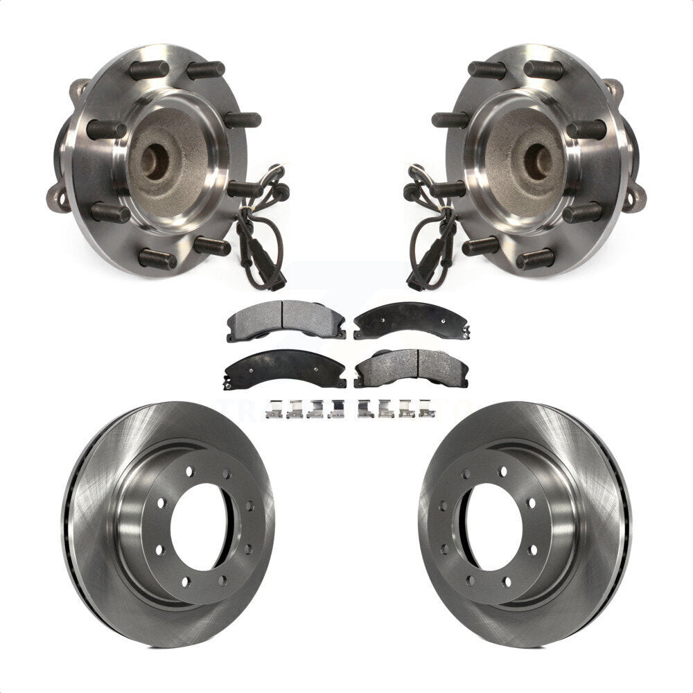 Kit de plaquettes de Rotor de frein, roulement de moyeu avant, pour Nissan NV2500 NV3500 NV150 2012 – 2021