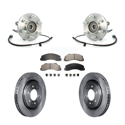 Kit de plaquettes de Rotor de frein, ensemble de roulements de moyeu avant, pour Ford F-150 Expedition Lincol