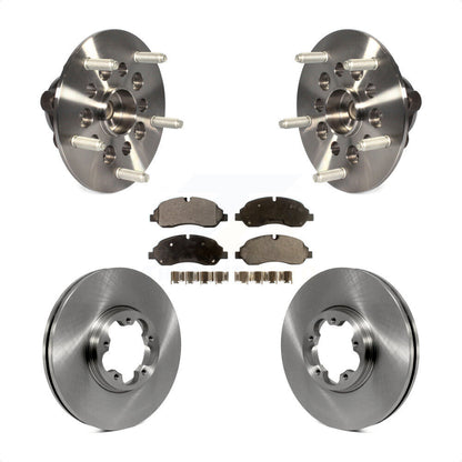Ensemble de roulements de moyeu avant, Kit de plaquettes de Rotor de frein pour Ford Transit-250 Transit-15