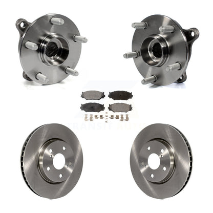Ensemble de roulements de moyeu avant, Rotors et plaquettes de frein à disque pour Lexus IS250 AWD