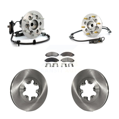 Kit de Rotor et plaquettes de frein, roulement de moyeu avant, pour Chevrolet Colorado GMC Canyon Isuz
