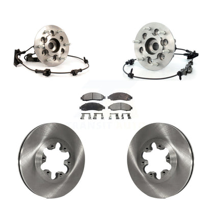 Kit de Rotor et plaquettes de frein, roulement de moyeu avant, pour Chevrolet Colorado GMC Canyon Isuz