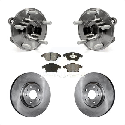 Kit de plaquettes de Rotor de frein à disque, ensemble de roulements de moyeu avant, pour Ford Fusion Lincoln MK