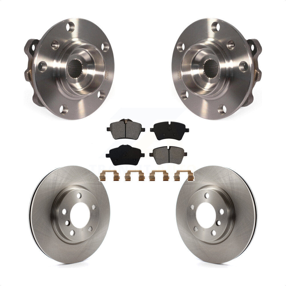 Kit de Rotor et plaquettes de frein à disque, roulement de moyeu avant, pour Mini Cooper Countryman Pacema