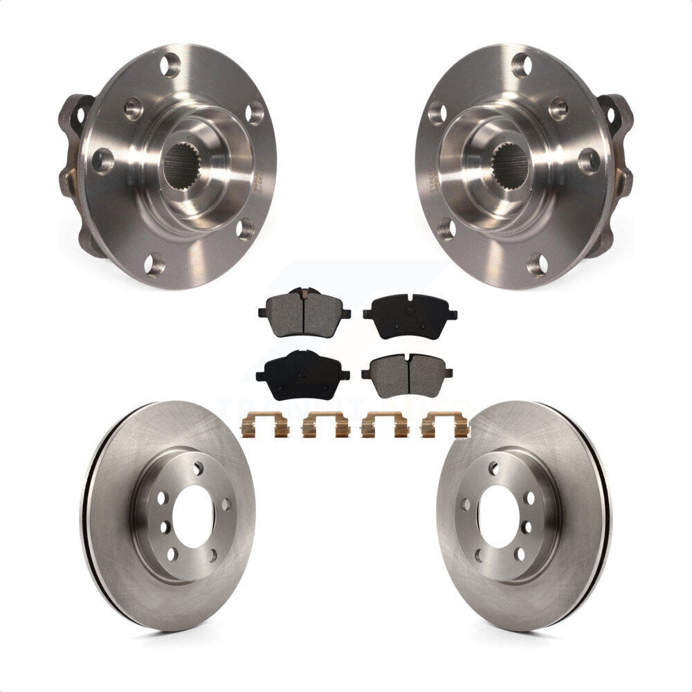 Kit de Rotor et plaquettes de frein à disque, roulement de moyeu avant, pour Mini Cooper Countryman Pacema