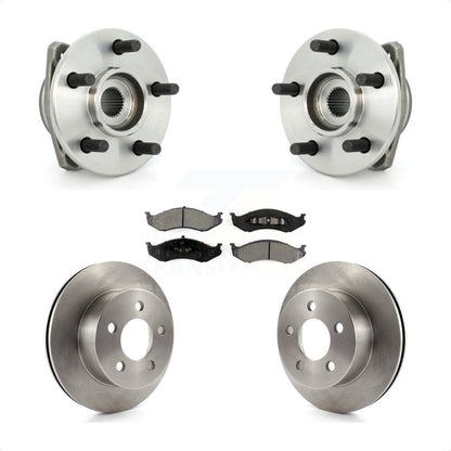 Ensemble de roulement de moyeu avant, Rotor de frein à disque et Kit de plaquettes pour Jeep Grand Wagoneer T