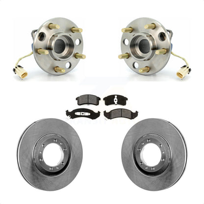 Kit de Rotor et de plaquettes de frein, roulement de moyeu avant, pour Buick LeSabre Oldsmobile Cadillac 8