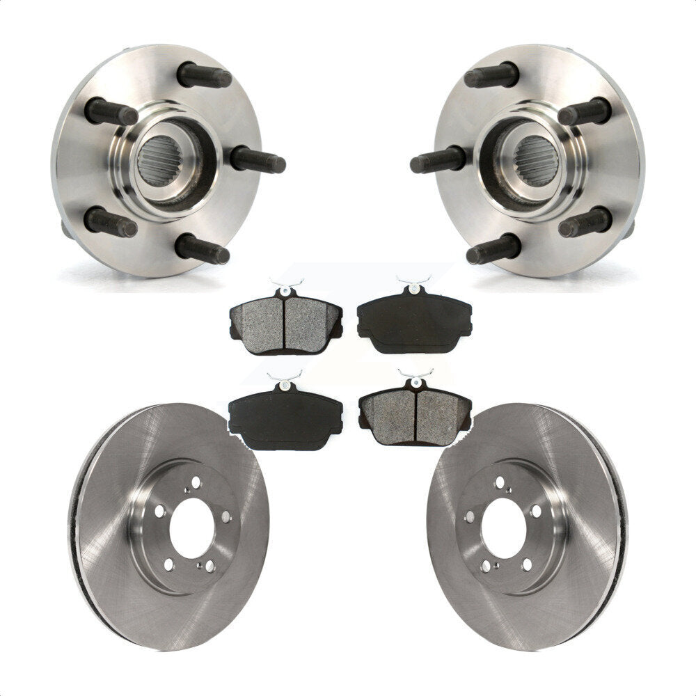 Kit de plaquettes de Rotor de frein, roulement de moyeu avant, pour Ford Taurus Lincoln Continental Sabl