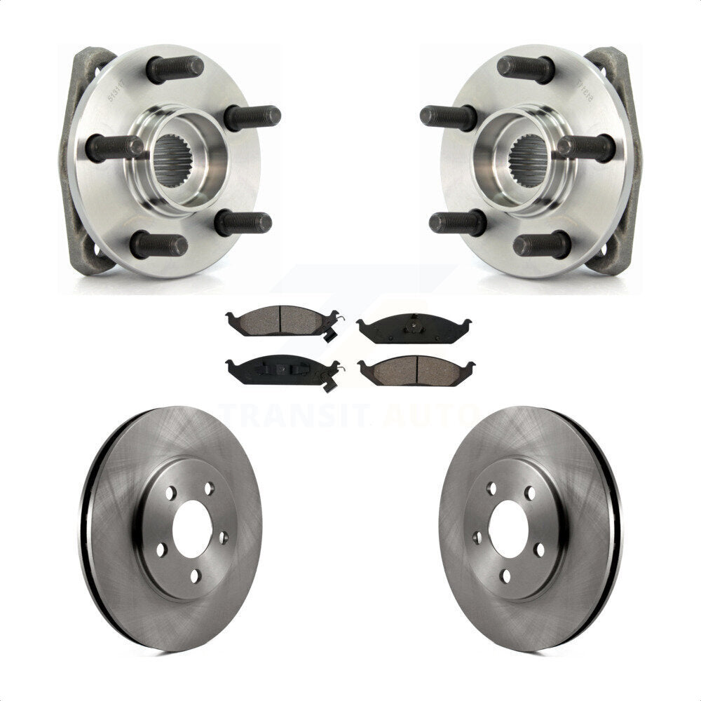 Kit de plaquettes de Rotor de frein, roulement de moyeu avant, pour Chrysler Sebring Cirrus Dodge Stratu