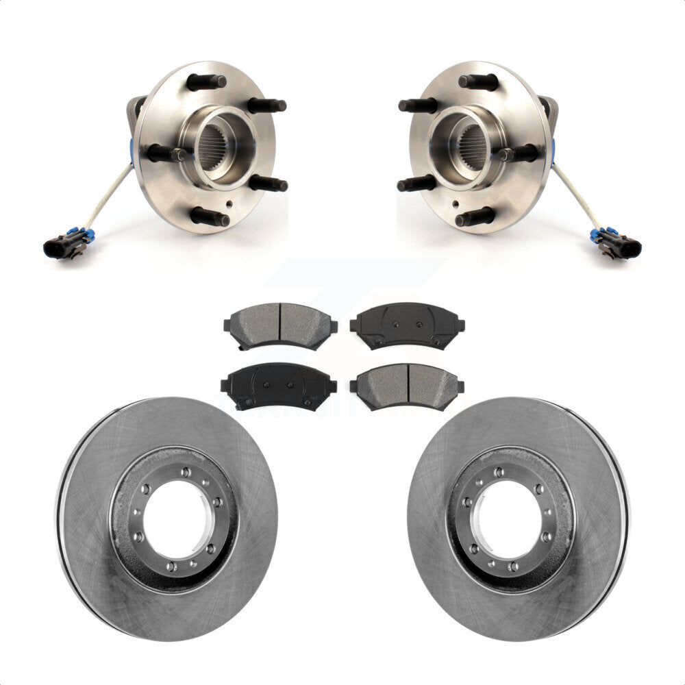 Kit de plaquettes de Rotor de frein, roulement de moyeu avant, pour Buick Pontiac Montana Century LeSabr